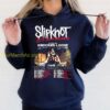 Slipknot 25th Anniversary Tour Shirts Knocked Loose Slipknot Here Comes The Pain 2024 Dates Merch 2 hoodie