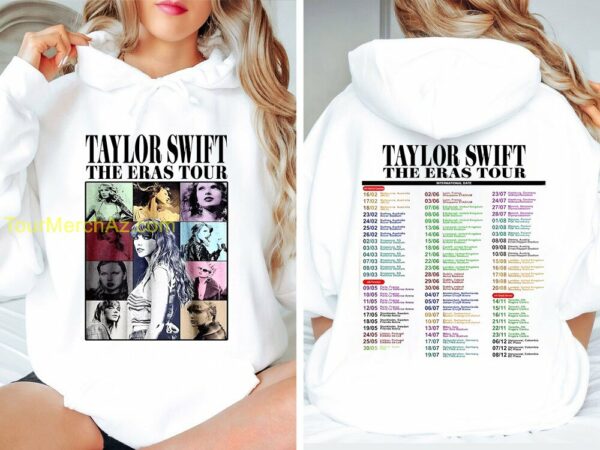 Taylor Swift The Eras Tour 2024 Dates New Merch Taylor Swift Albums T Shirt 2 hoodie