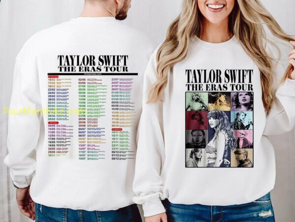 Taylor Swift The Eras Tour 2024 Dates New Merch Taylor Swift Albums T Shirt 3 sweatshirt