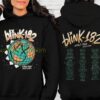 Blink 182 Concert Dates 2023 2024 Merch Blink 182 Tour Locations Shirts 2 hoodie