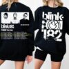 Blink 182 One More Time Tour Dates T Shirt Blink 182 Live Tour Merchandise Smiley Face Logo 3 sweatshirt