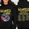 Blink 182 World Tour 2023 2024 Concert Shirt Blink 182 Tour Dates Special Guests Lineup Merch 2 hoodie