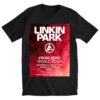 Linkin Park From Zero World Tour Paris 2025 T Shirt with Bold Tour Artwork
